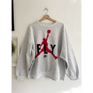 90's NIKE x JORDAN Golf Jump Dunk Sweatshirt Size XL